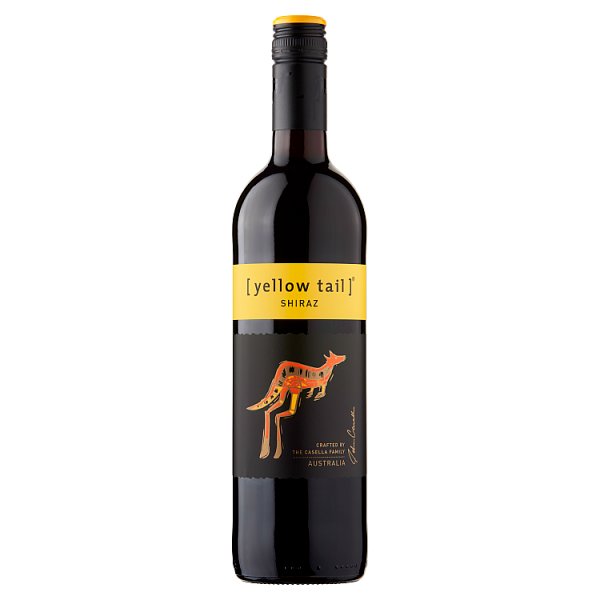 Yellow Tail Shiraz 750ml, Case of 6 Yellow Tail