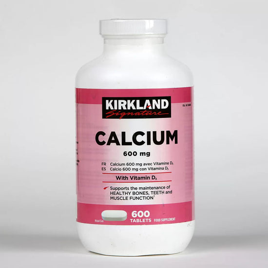 Kirkland Signature Calcium & Vitamin D3, 600 Count Kirkland Signature