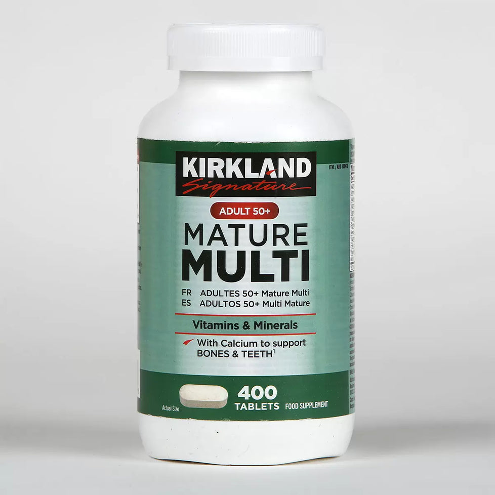 Kirkland Signature Mature Multi Vitamins, 400 Count Kirkland Signature
