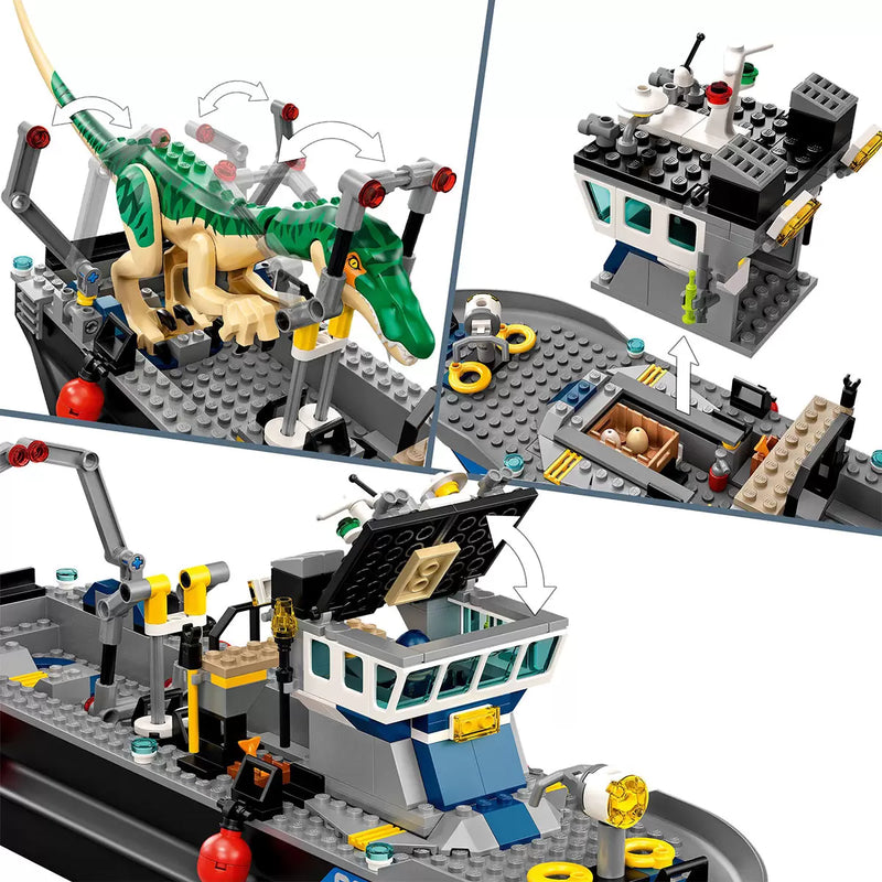 LEGO Jurassic World Baryonyx Dinosaur Boat Escape - Model 76942 (8+ Years) Lego
