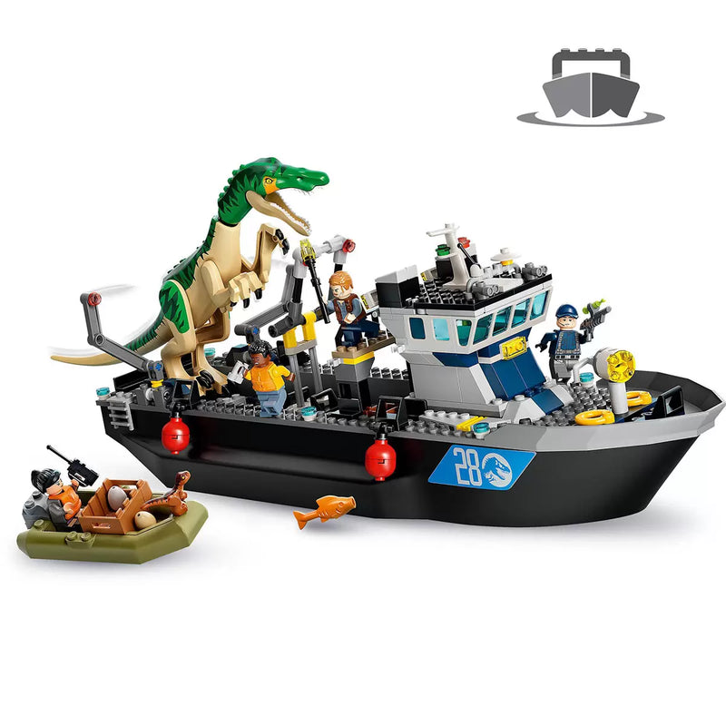 LEGO Jurassic World Baryonyx Dinosaur Boat Escape - Model 76942 (8+ Years) Lego