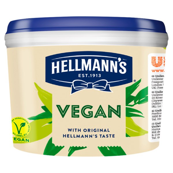 Hellmann's Vegan Mayonnaise 2.62L Hellmann's