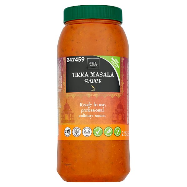 Chef's Larder Tikka Masala Sauce 2.15L, Case of 4 Chef's Larder
