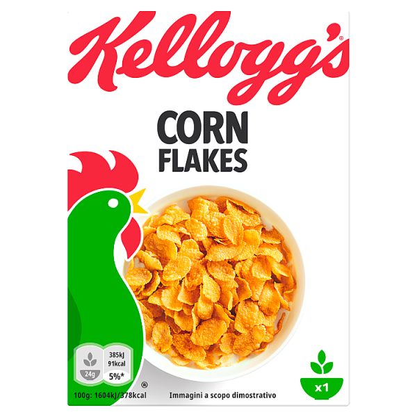 Kellogg's Corn Flakes 24g, Case of 40 Kellogg's