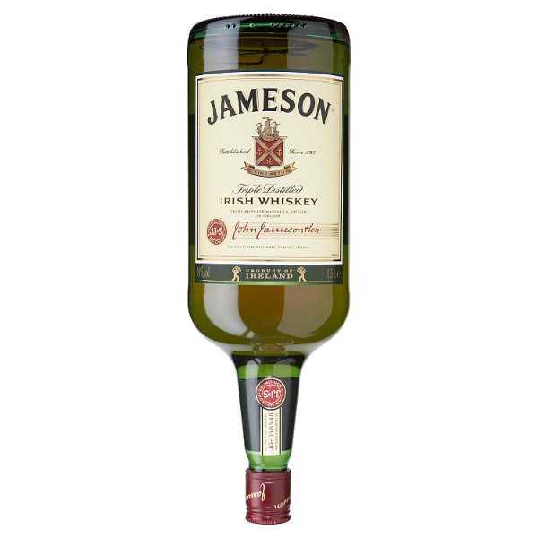 Jameson Irish Whiskey 1.5L, Case of 6 Jameson