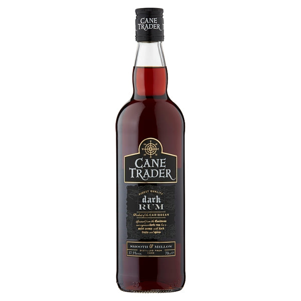 Cane Trader Dark Rum 70cl, Case of 6 Cane Trader