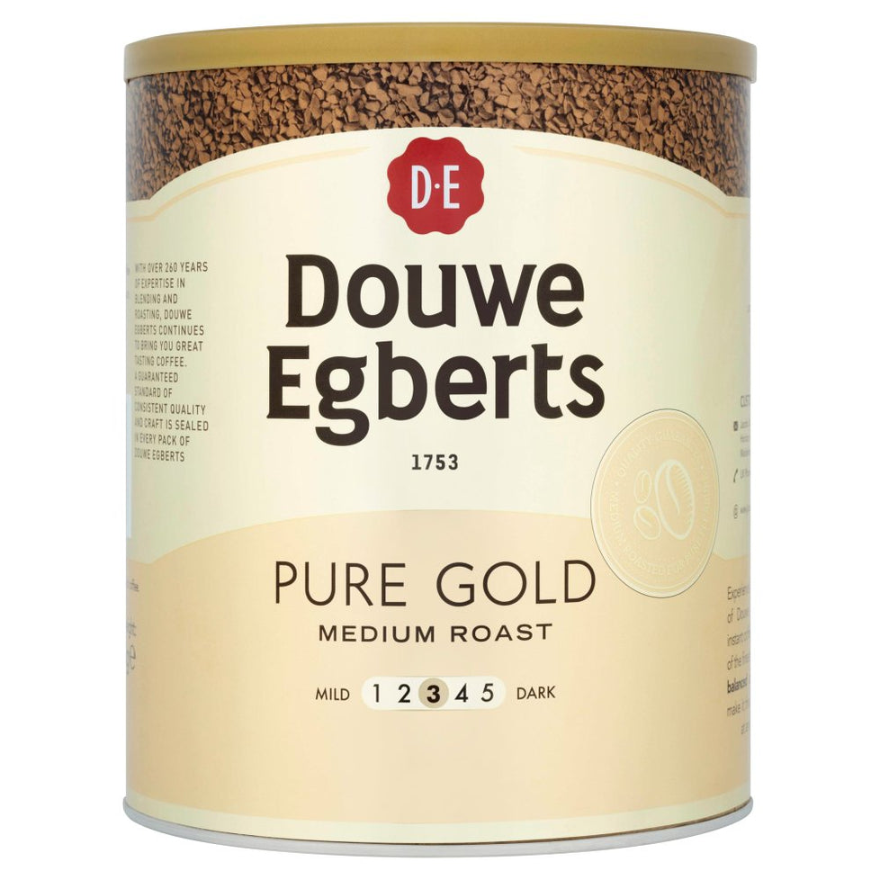 Douwe Egberts Pure Gold Instant Coffee 750g, Douwe Egberts