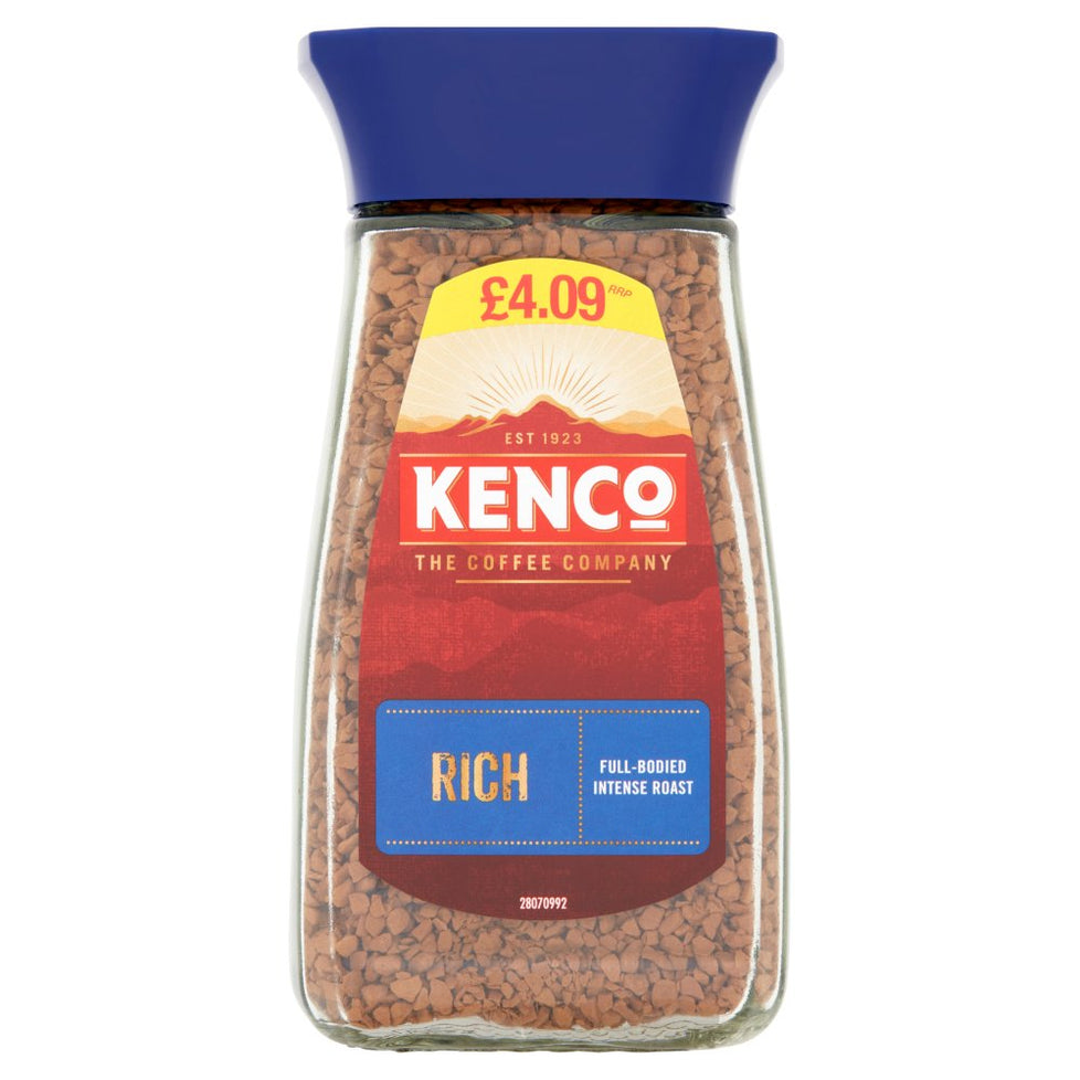 KENCO The Coffee Company Rich 100g [PM £4.09 ], Case of 6 Kenco