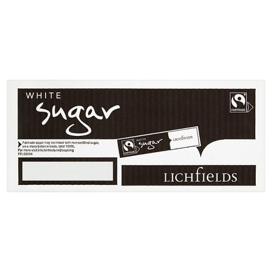 Lichfields Fairtrade White Sugar 2kg British Hypermarket-uk Lichfields