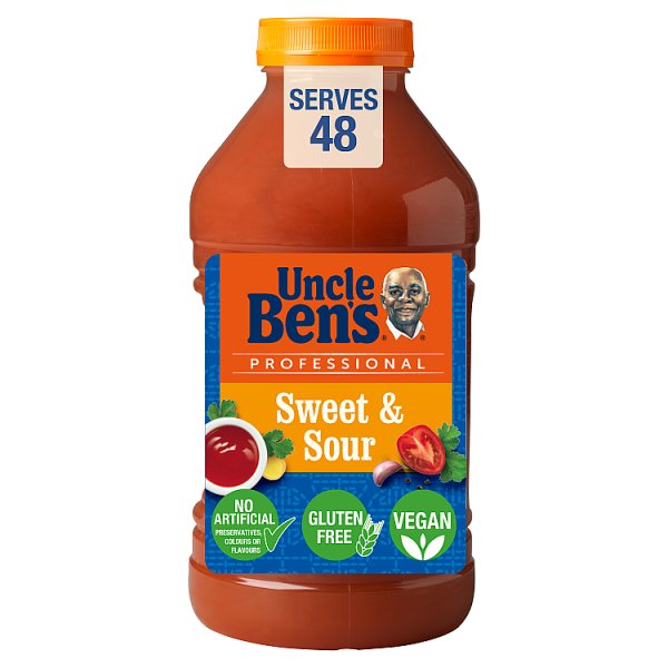 Uncle Ben's Sweet and Sour with No Vegetables Cooking Sauce 2.43kg, Case of 2 Uncle Ben's