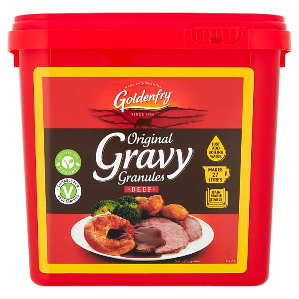 Goldenfry Original Gravy Granules Beef 2kg Goldenfry
