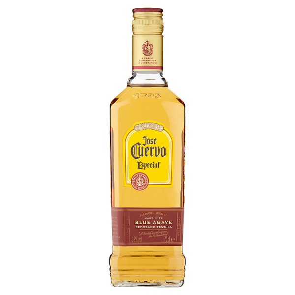 Jose Cuervo Especial Reposado Tequila 70cl, Case of 6 Jose Cuervo