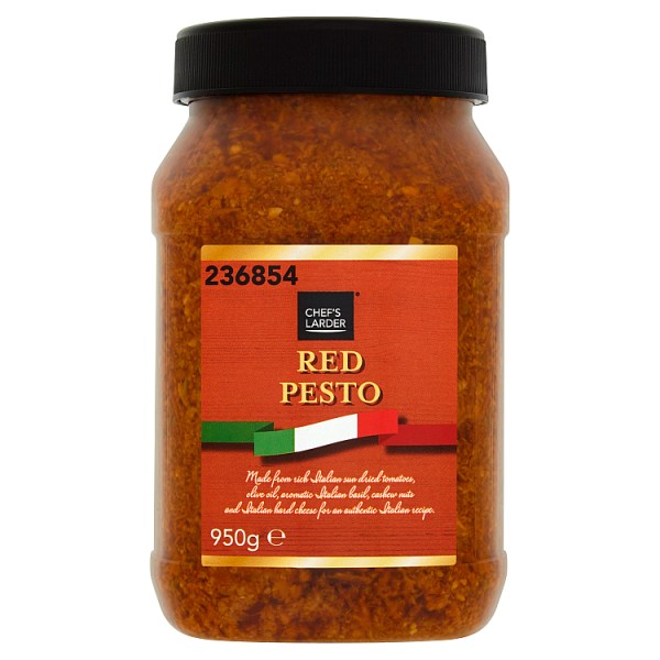 Chef's Larder Red Pesto 950g, Case of 6 Chef's Larder