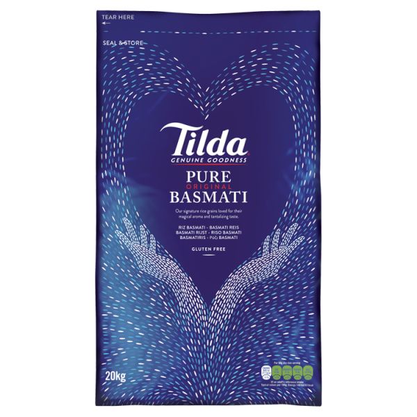 Tilda Original Basmati Rice 20kg Tilda