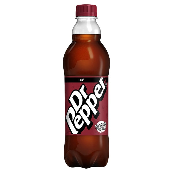 Dr Pepper 500ml, Case of 12 Dr Pepper
