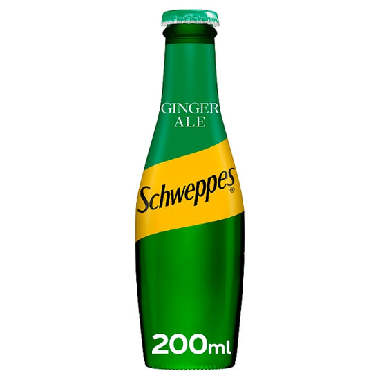 Schweppes Ginger Ale 24 x 200ml, Case of 24 Schweppes