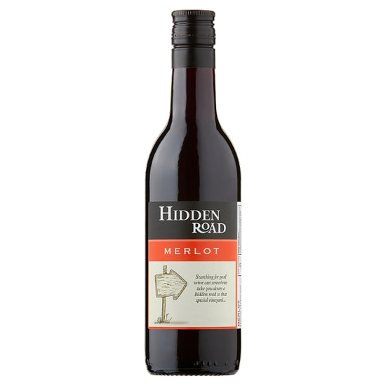 Hidden Road Merlot 187ml, Case of 12 Hidden Road