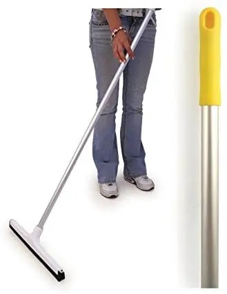 Aluminium Handle Yellow 1.4m British Hypermarket-uk Clean Pro