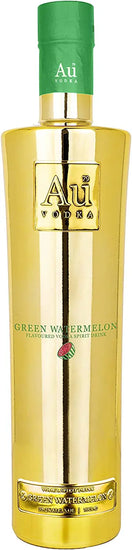 Au Vodka Green Watermelon Flavoured Vodka Spirit Drink 70cl Au Vodka