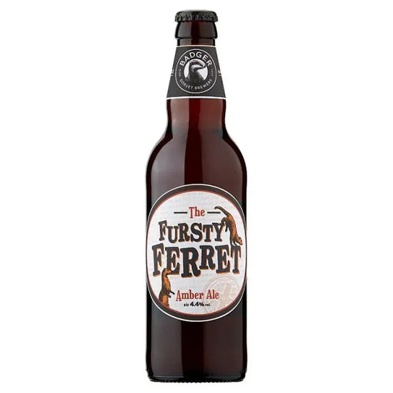 Badger The Fursty Ferret Amber Ale 500ml, Case of 8 British Hypermarket-uk Badger