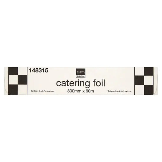 Chef's Essentials Catering Foil 300mm x 60m, Case of 12 Chef's Essentials