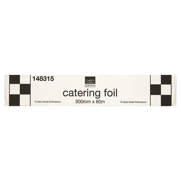 Chef's Essentials Catering Foil 300mm x 60m, Case of 12 Chef's Essentials