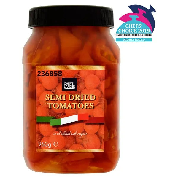 Chef's Larder Semi Dried Tomatoes in Oil 960g Chef's Larder