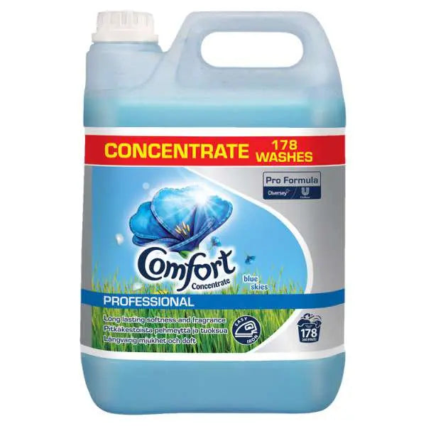 Comfort Concentrate Professional Blue Skies 178 Washes 5L, Case of 2 Comfort