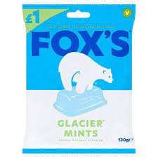 Fox's Glacier Mints 130g, Case of 12 PM£1 Fox's