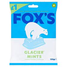 Fox's Glacier Mints 130g, Case of 12 PM£1 Fox's