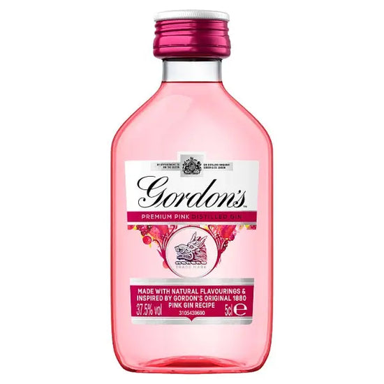Gordon's Premium Pink Distilled Gin 5cl, Case of 12 Gordon'S