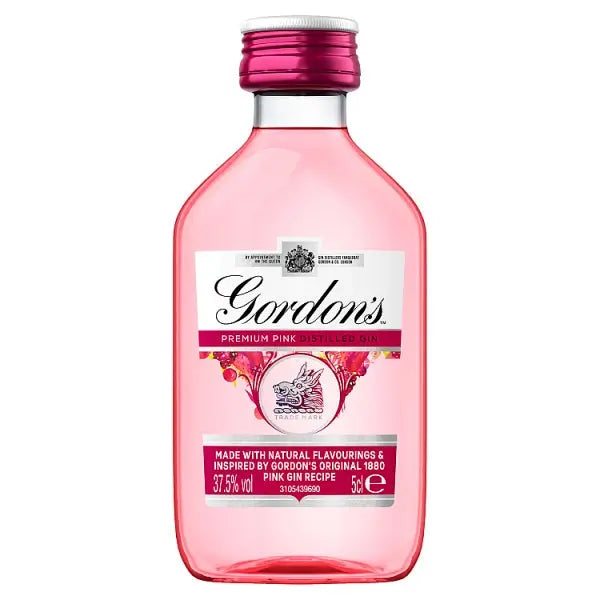 Gordon's Premium Pink Distilled Gin 5cl, Case of 192 Gordon'S