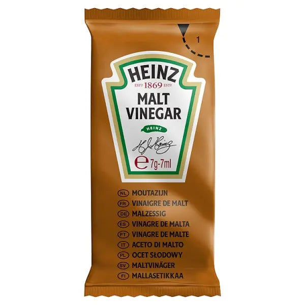 Heinz Malt Vinegar Sachets 200 x 7g Heinz