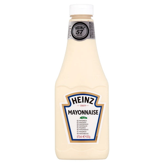 Heinz Mayonnaise 875ml, Case of 6 Heinz