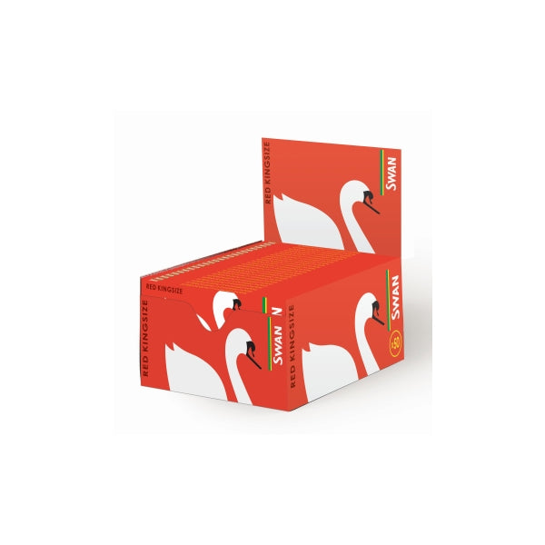 50 Swan Red King Size Rolling Papers Swan