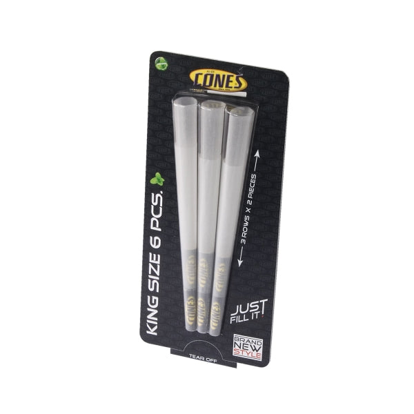 Cones King Size Pre-rolled 6 Pieces Blister Pack Cones