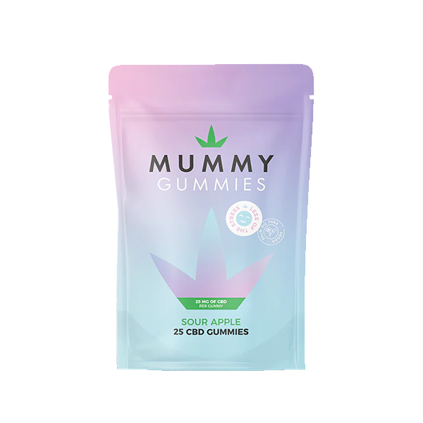 Canax 625mg CBD Mummy Gummies - Sour Apple Canax