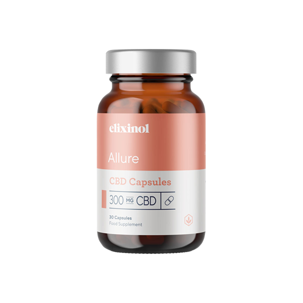 Elixinol 300mg CBD Allure Capsules - 30 Caps Elixinol