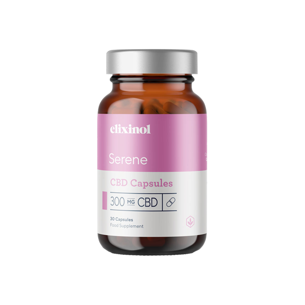 Elixinol 300mg CBD Serene Capsules - 30 Caps Elixinol