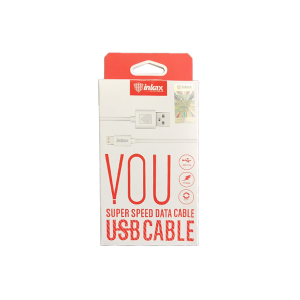 Inkax VOU Super Speed Data USB I-Phone Cable Cable 1M - CK13 Inkax