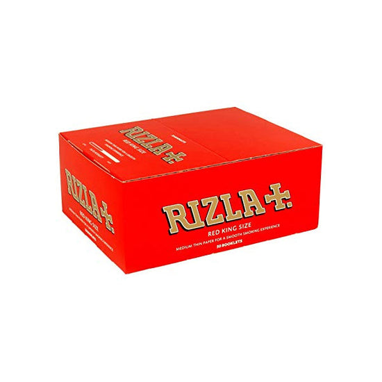 50 Red King Size Rizla Rolling Papers Rizla
