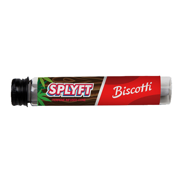 SPLYFT Cannabis Terpene Infused Hemp Blunt Cones – Biscotti (BUY 1 GET 1 FREE) SPLYFT