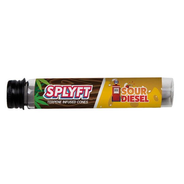 SPLYFT Cannabis Terpene Infused Hemp Blunt Cones – Sour Diesel (BUY 1 GET 1 FREE) SPLYFT