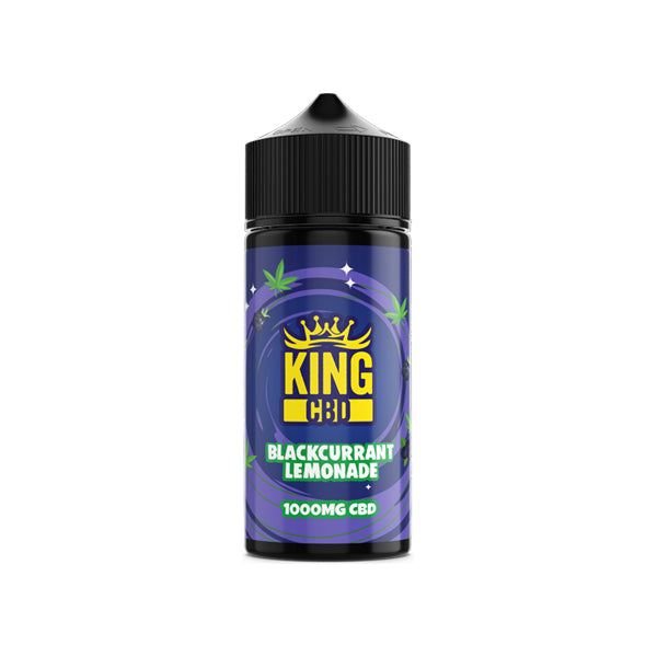King CBD 1000mg CBD E-liquid 120ml (BUY 1 GET 1 FREE) King CBD