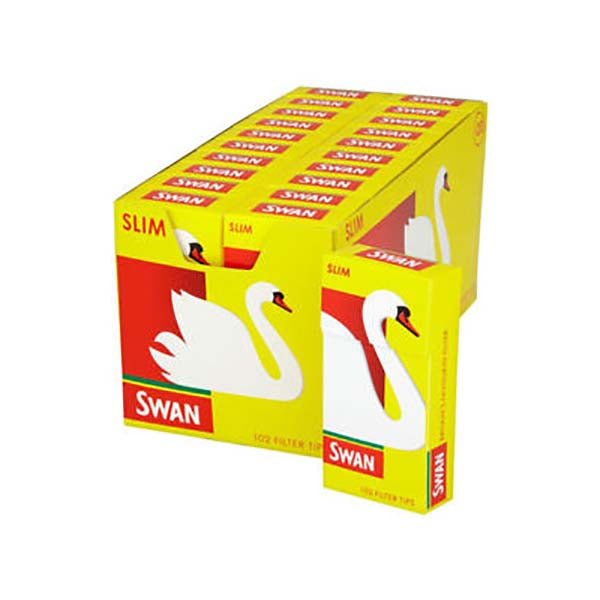20 Swan Slim PreCut Filter Tips Swan