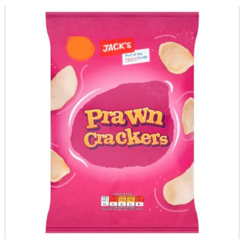 Jack's Prawn Crackers 40g [PM 75p 2 for £1.25 ], Case of 16 Jack's