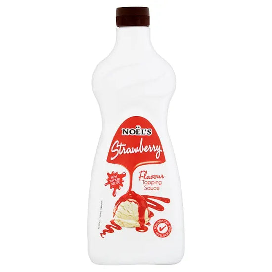 Noël's Strawberry Flavour Topping Sauce 1kg, Case of 6 Noël's