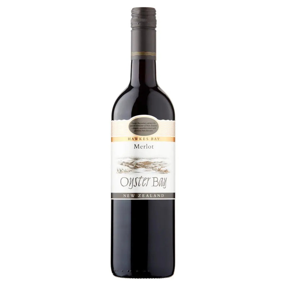 Oyster Bay Hawkes Bay Merlot 750ml, Case of 6 Oyster Bay
