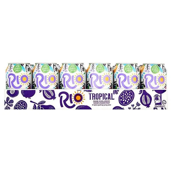 Rio Tropical 330ml, Case of 24 Rio
