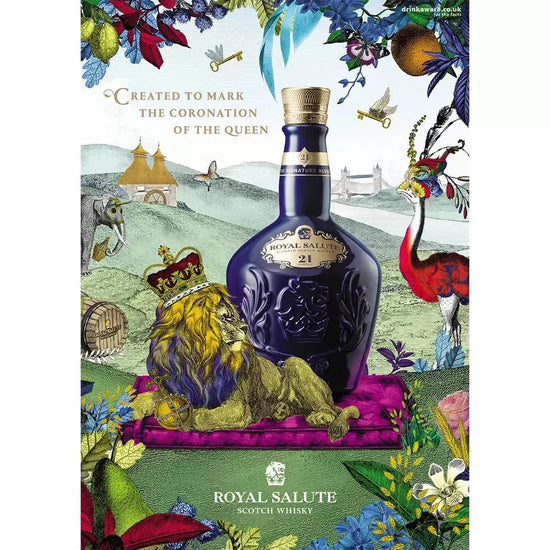 Royal Salute 21 Year Old Whisky, 70cl in Sapphire Flagon Royal Salute